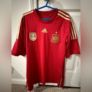 2014 Spain World Cup Jersey size L